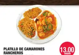 Carnicerias Jimenez PLATILLO DE CAMARONES RANCHEROS offer