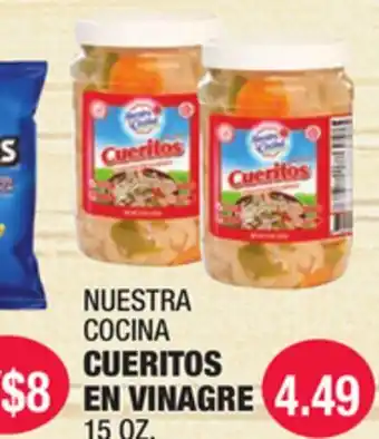 Carnicerias Jimenez NUESTRA COCINA CUERITOS EN VINAGRE offer