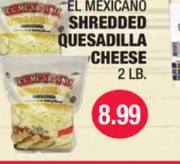 Carnicerias Jimenez EL MEXICANO SHREDDED QUESADILLA CHEESE offer