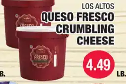 Carnicerias Jimenez LOS ALTOS QUESO FRESCO CRUMBLING CHEESE offer
