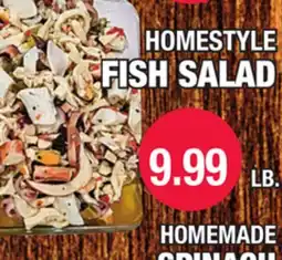 Carnicerias Jimenez HOMESTYLE FISH SALAD offer