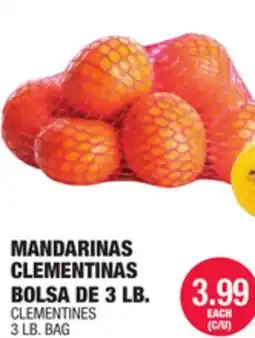 Carnicerias Jimenez MANDARINAS CLEMENTINAS BOLSA DE 3 LB offer