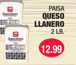 Carnicerias Jimenez PAISA QUESO LLANERO offer