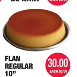 Carnicerias Jimenez FLAN REGULAR 10 offer