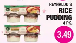 Carnicerias Jimenez REYNALDO'S RICE PUDDING offer