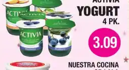 Carnicerias Jimenez ACTIVIA YOGURT offer