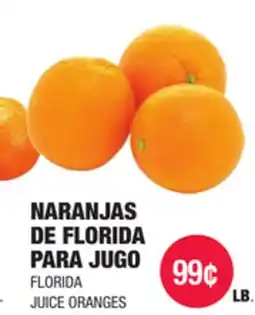 Carnicerias Jimenez NARANJAS DE FLORIDA PARA JUGO offer