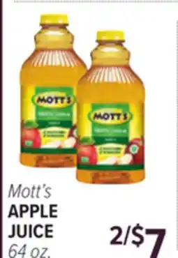 Cermak Fresh Market Mott's APPLE JUICE offer