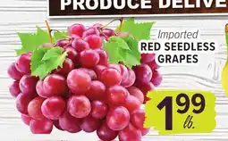 Cermak Fresh Market RED SEEDLESS GRAPES offer
