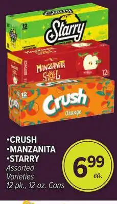 Cermak Fresh Market •CRUSH •MANZANITA •STARRY offer