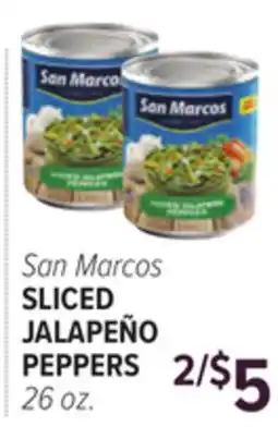 Cermak Fresh Market San Marcos SLICED JALAPEÑO PEPPERS offer
