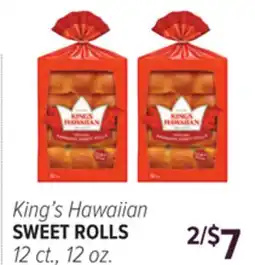 Cermak Fresh Market King's Hawaiian SWEET ROLLS offer