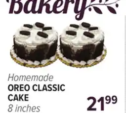 Cermak Fresh Market Homemade OREO CLASSIC CAKE offer