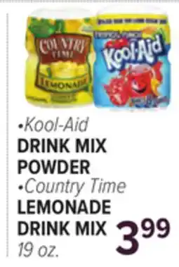 Cermak Fresh Market •Kool-Aid DRINK MIX POWDER •Country Time LEMONADE DRINK MIX offer
