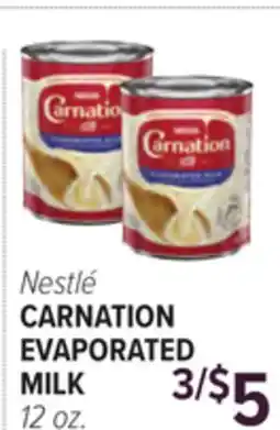 Cermak Fresh Market Nestlé CARNATION EVAPORATED MILK offer