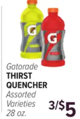 Cermak Fresh Market Gatorade THIRST QUENCHER offer