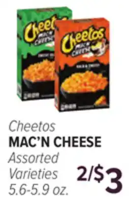Cermak Fresh Market Cheetos MAC'N CHEESE offer