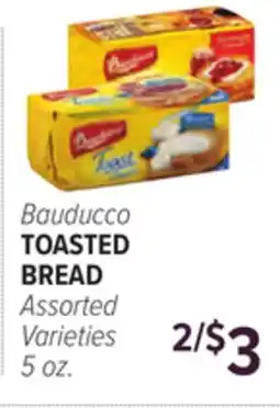 Cermak Fresh Market Bauducco TOASTED BREAD offer