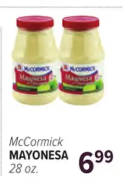 Cermak Fresh Market McCormick MAYONESA offer