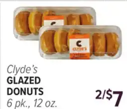 Cermak Fresh Market Clyde's GLAZED DONUTS offer