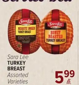 Cermak Fresh Market Sara Lee TURKEY BREAST offer
