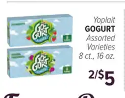 Cermak Fresh Market Yoplait GOGURT offer