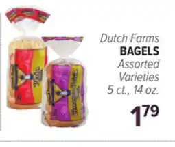 Cermak Fresh Market Dutch Farms BAGELS offer