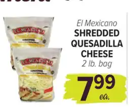 Cermak Fresh Market El Mexicano SHREDDED QUESADILLA CHEESE offer
