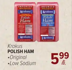 Cermak Fresh Market Krakus POLISH HAM offer
