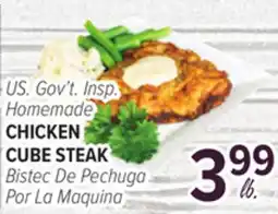 Cermak Fresh Market U.S. Gov't. Insp. Homemade CHICKEN CUBE STEAK offer