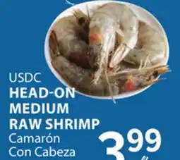 Cermak Fresh Market USDC HEAD-ON MEDIUM RAW SHRIMP offer