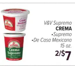 Cermak Fresh Market V&V Supremo CREMA offer