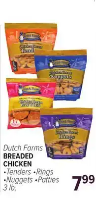 Cermak Fresh Market Dutch Farms BREADED CHICKEN offer