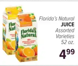 Cermak Fresh Market Florida's Natural JUICE offer