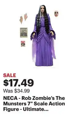 Best Buy NECA - Rob Zombie's The Munsters 7 Scale Action Figure - Ultimate Lily Munster offer