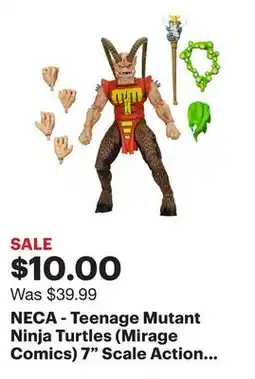 Best Buy NECA - Teenage Mutant Ninja Turtles (Mirage Comics) 7 Scale Action Figure Savanti Romero offer