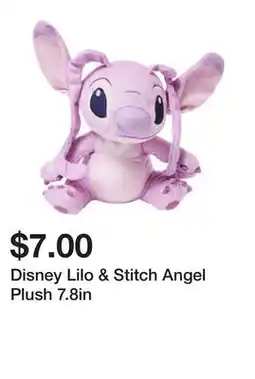 Five Below Disney Lilo & Stitch Angel Plush 7.8in offer
