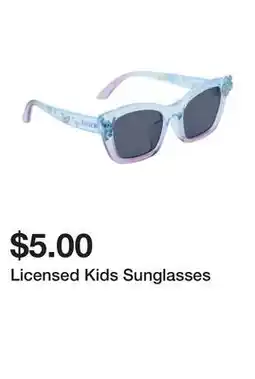 Five Below Licensed Kids Sunglasses offer