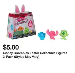 Five Below Disney Doorables Easter Collectible Figures 3-Pack (Styles May Vary) offer