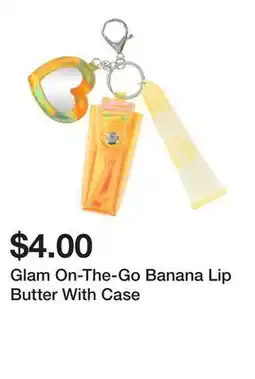 Five Below Glam On-The-Go Banana Lip Butter With Case offer