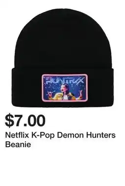 Five Below Netflix K-Pop Demon Hunters Beanie offer
