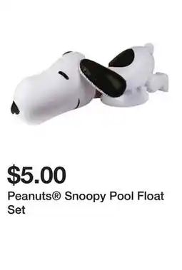 Five Below Peanuts Snoopy Pool Float Set offer