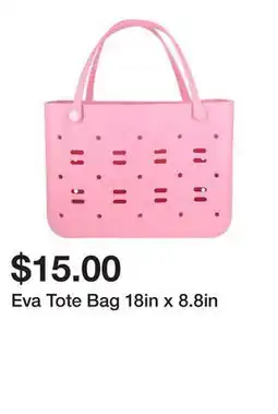 Five Below Eva Tote Bag 18in x 8.8in offer
