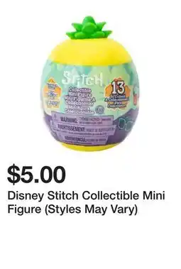 Five Below Disney Stitch Collectible Mini Figure (Styles May Vary) offer