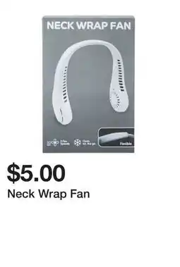 Five Below Neck Wrap Fan offer