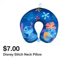 Five Below Disney Stitch Neck Pillow offer