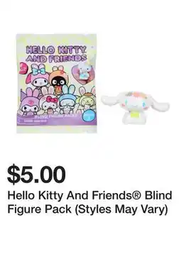 Five Below Hello Kitty And Friends Blind Figure Pack (Styles May Vary) offer