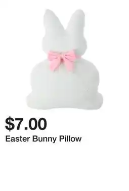 Five Below Easter Bunny Pillow offer