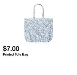 Five Below Printed Tote Bag offer