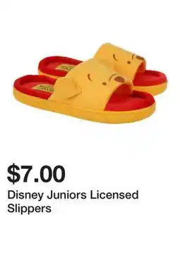 Five Below Disney Juniors Licensed Slippers offer